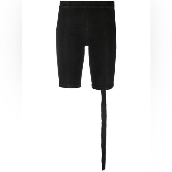 Rick Owens drkshdw Denim Cycling Shorts in Black
